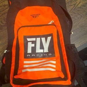 Fly racing backpack